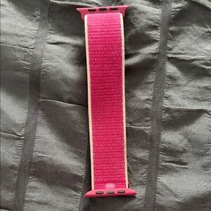 Apple Watch Pink and Cream Band